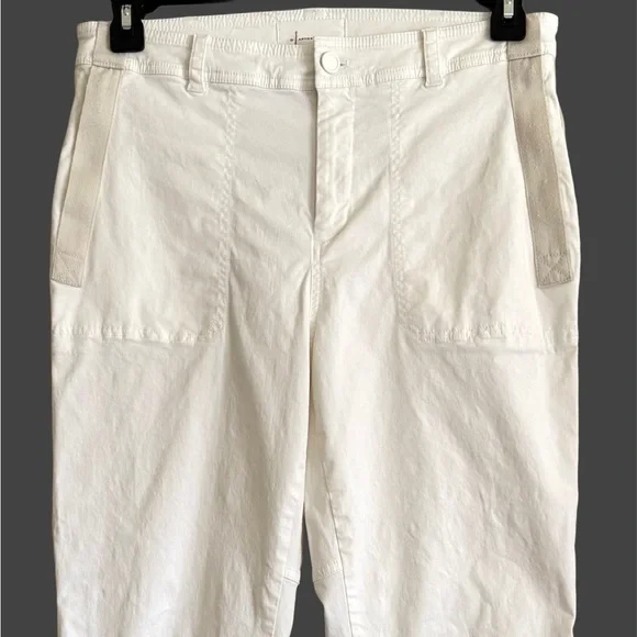 ANTHROPOLOGIE Tencel Blend Contemporary Mid-Rise Richie Slim Jogger Pants Sz 8
